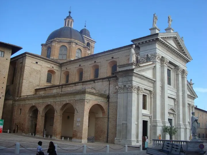 Cathedral in Urbino, Marche, ITALY