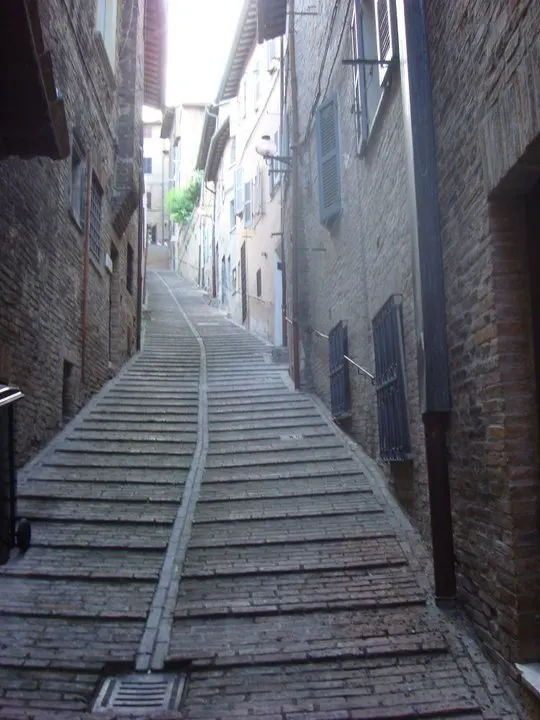 Urbino: The Ideal Renaissance Town 4 Street in Urbino, Marche, ITALY
