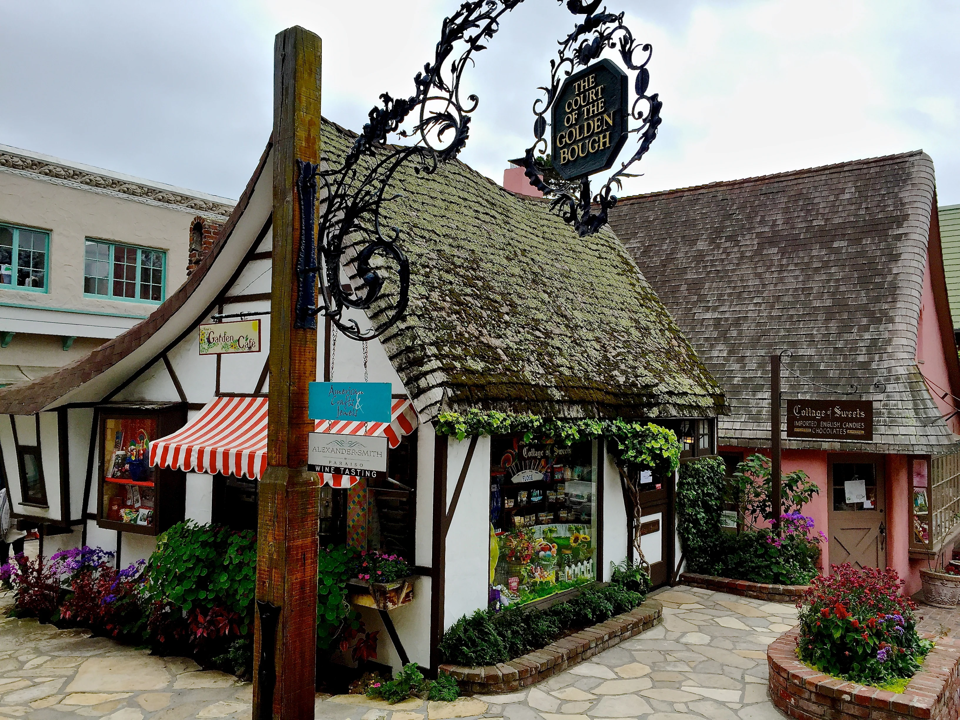 Carmel-by-the-Sea: Idyllic fairytale hometown of Calamity Jane and Dirty Harry 5 Shops and galleries, Carmel-by-the Sea, Californa