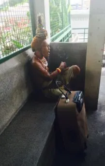 A homeless in Bangkok