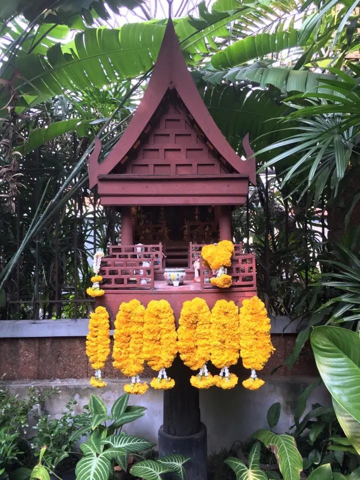 Buddhist altar in Bangkok