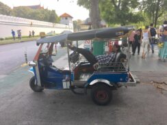 Tuk Tuks driver resting