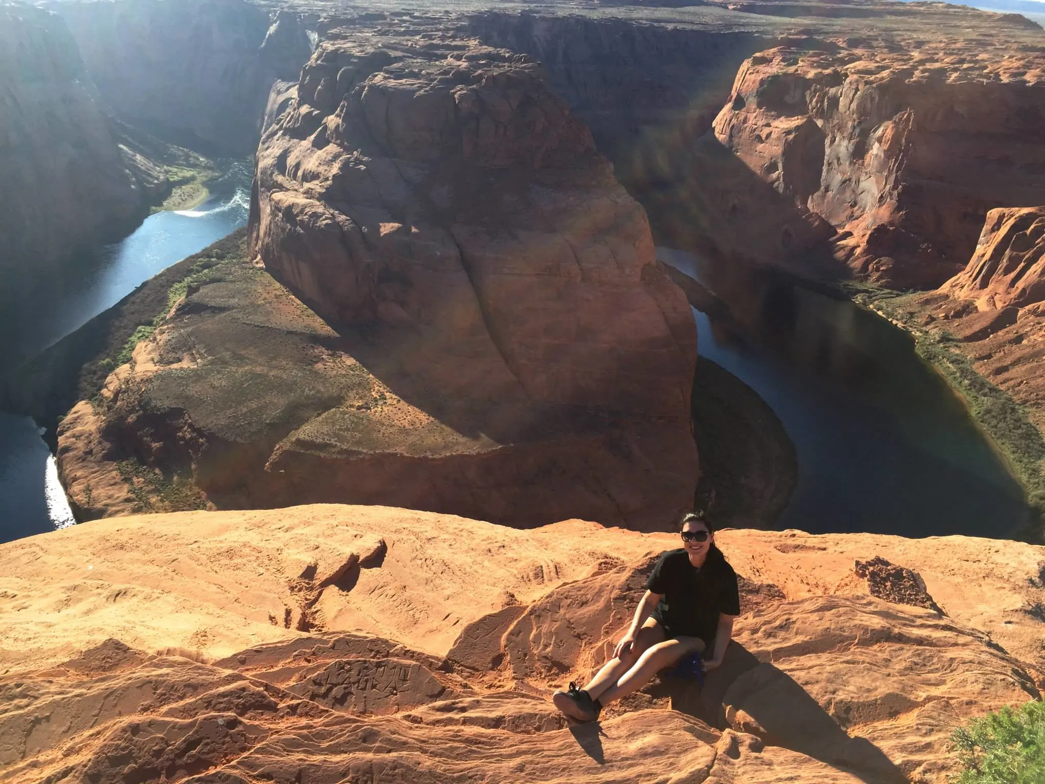 Horseshoe Bend in Arizona should be on any California Arizona Nevada road trip itinerary 