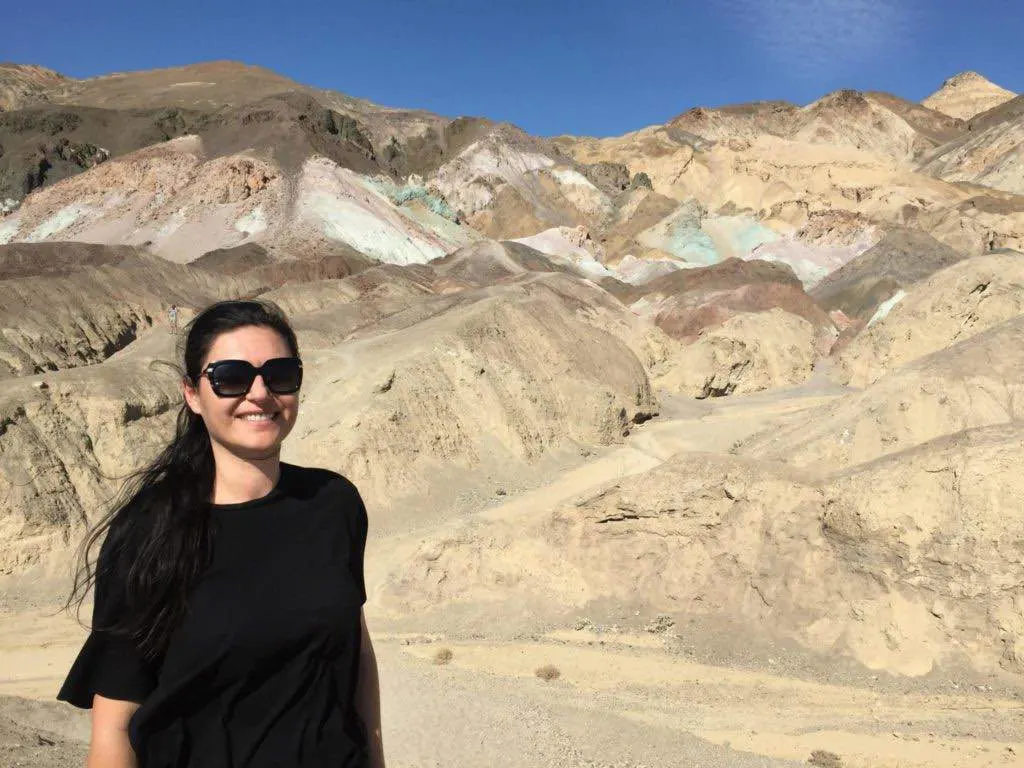 How to Visit Death Valley From Las Vegas 5 Artist Palette is a must-see Death Valley attraction on any trip to Death Valley from Las Vegas