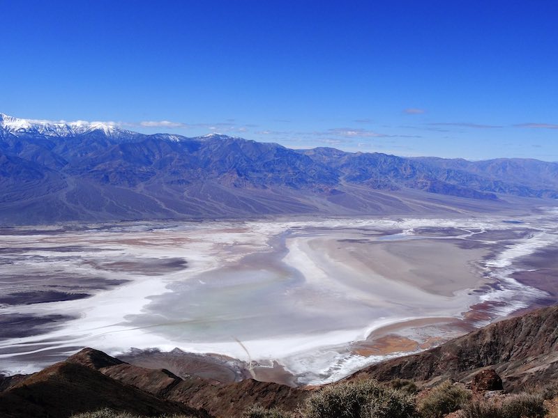 Dantes viewpoint is a Death Valley must see site on any visit to Death Valley from Las Vegas