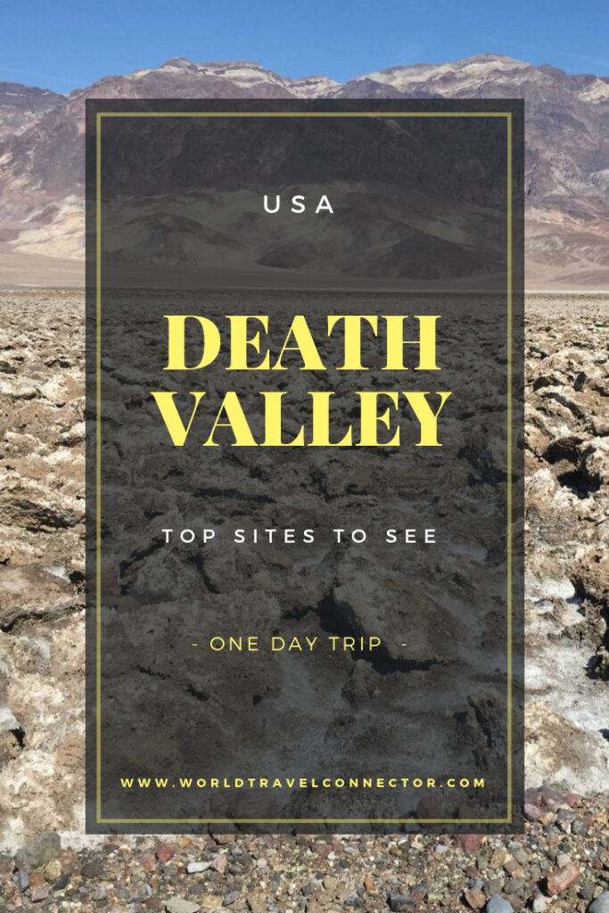 Death Valley in one day trip