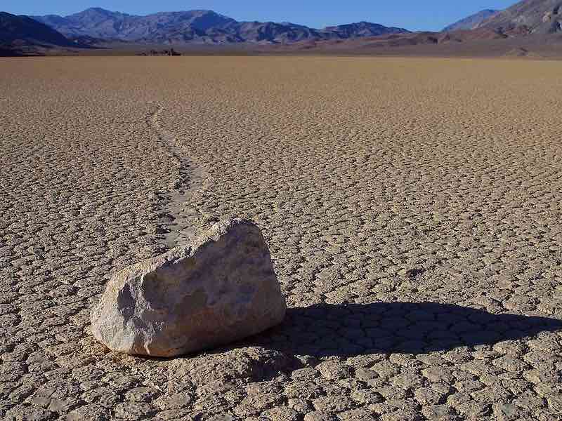 Racetrack playa is a must-see site in Death Valley