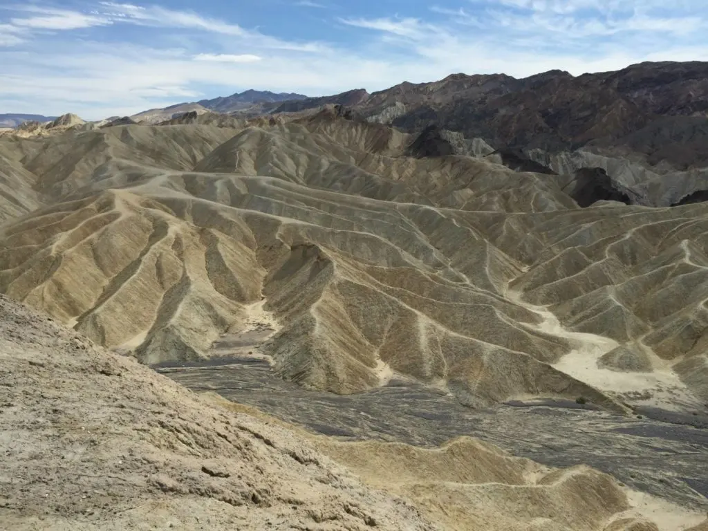 How to Visit Death Valley From Las Vegas 2 yabriskie Point is a Death Valley must see ona Death valley from Las Vegas road trip