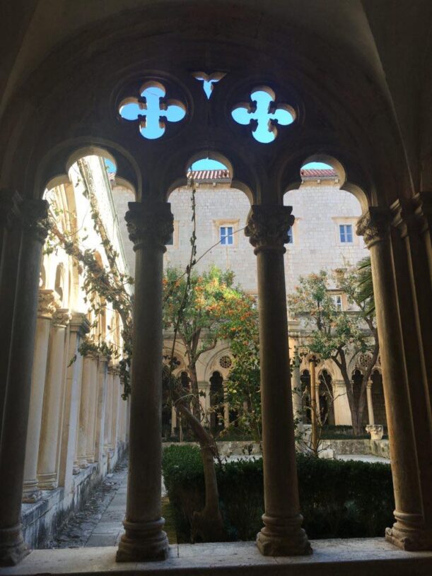 Courtyard of the Dominican monastery