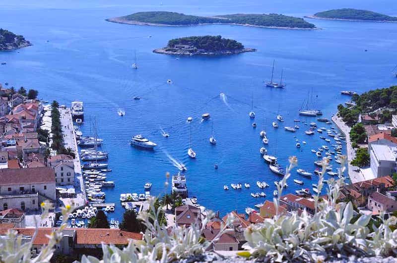 Hvar is a great day trip from Split Croatia