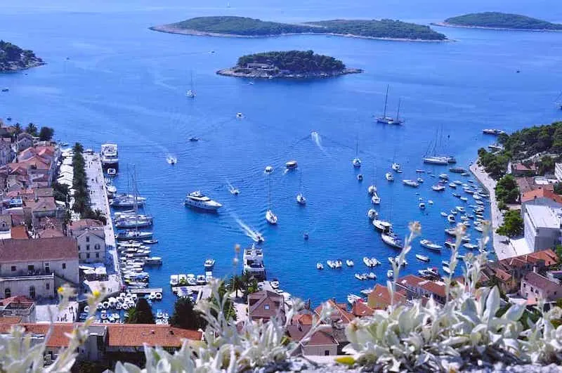 Hvar is a great day trip from Split Croatia