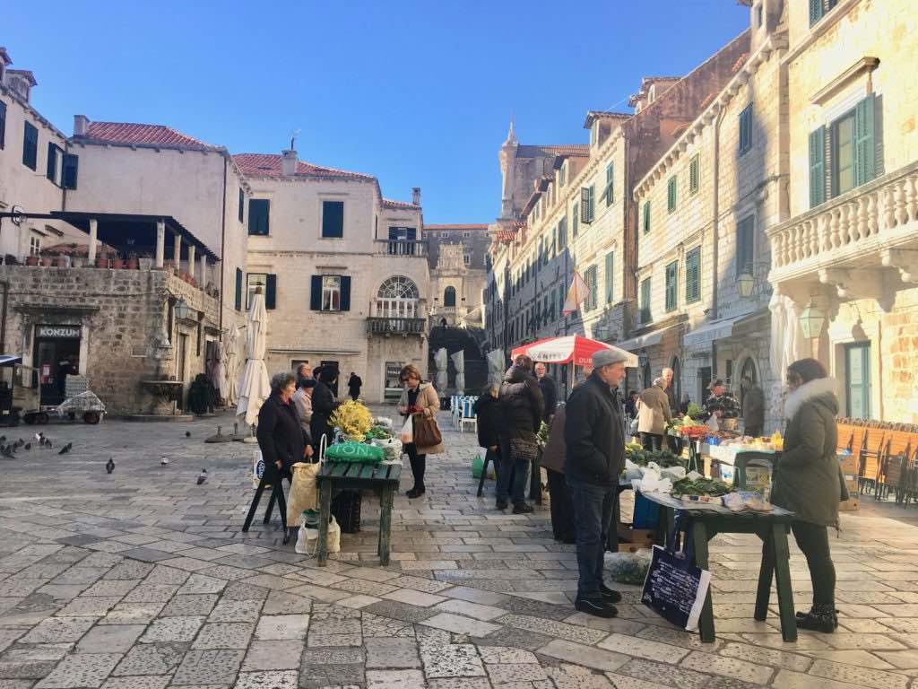 winter in Dubrovnik