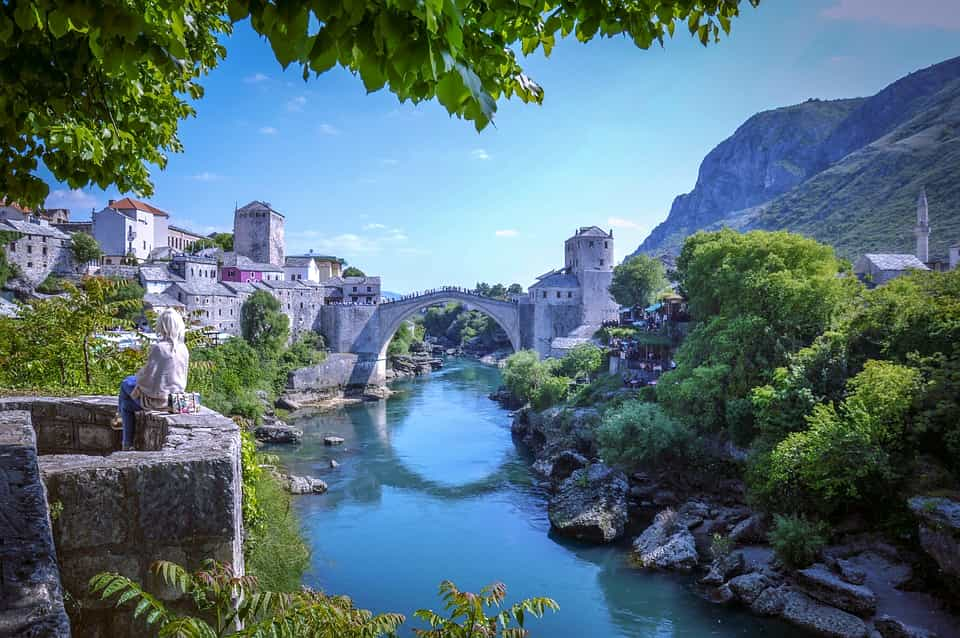 Mostar is a great day trip from Split Croatia