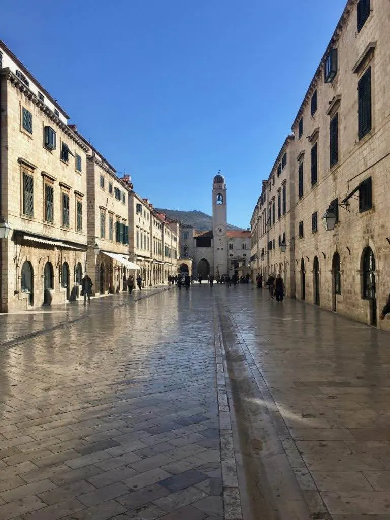winter in Dubrovnik