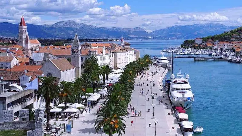 Visiting Trogir from Split is one of the best things to do in Split if you have an extra time