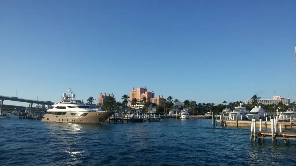 Atlantis in Nassau at Christmas and Bahamas in winter
