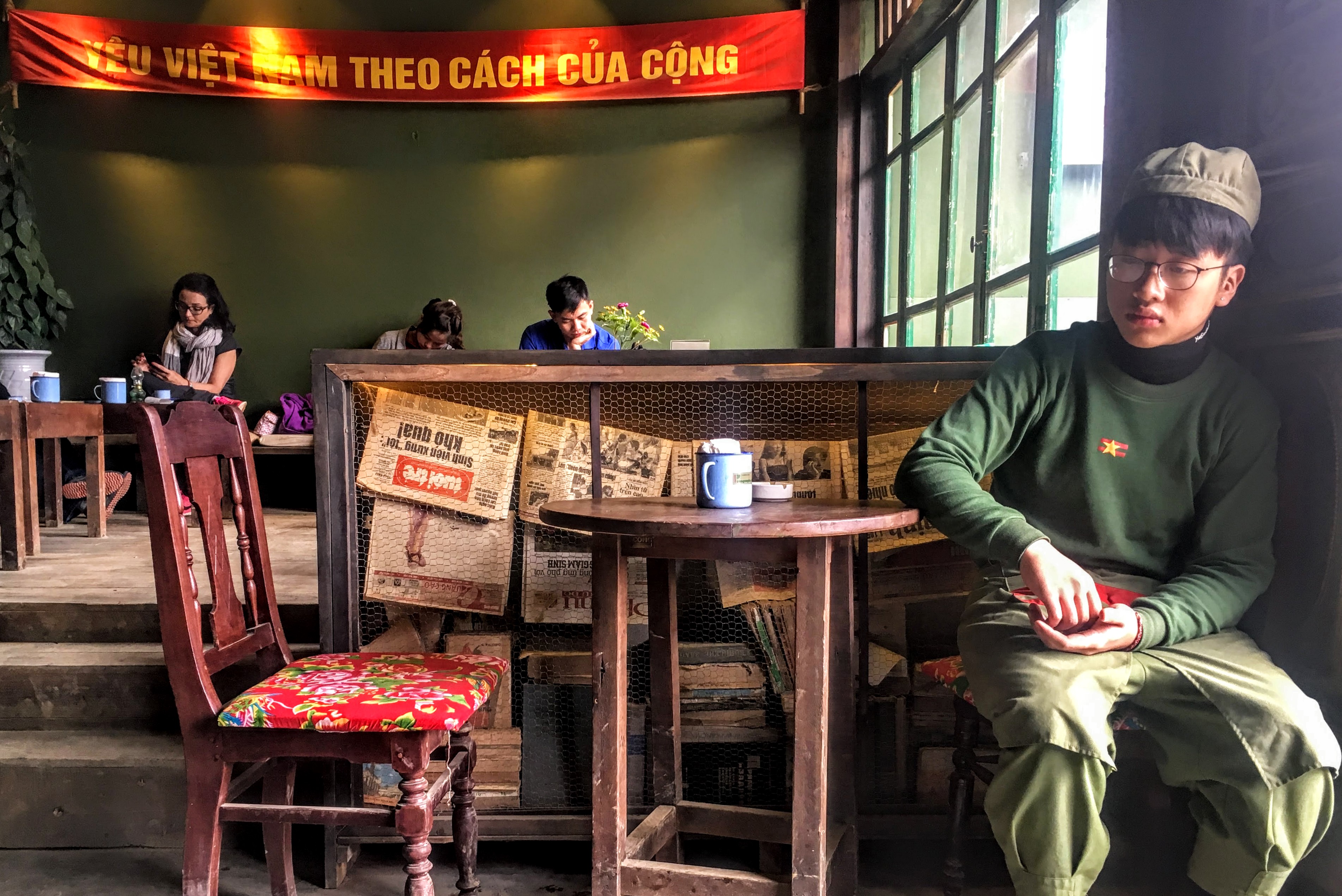 perfect place for Vietnamese coffee