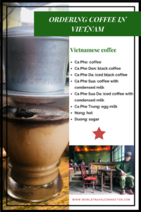 perfect place for Vietnamese coffee in Vietnam