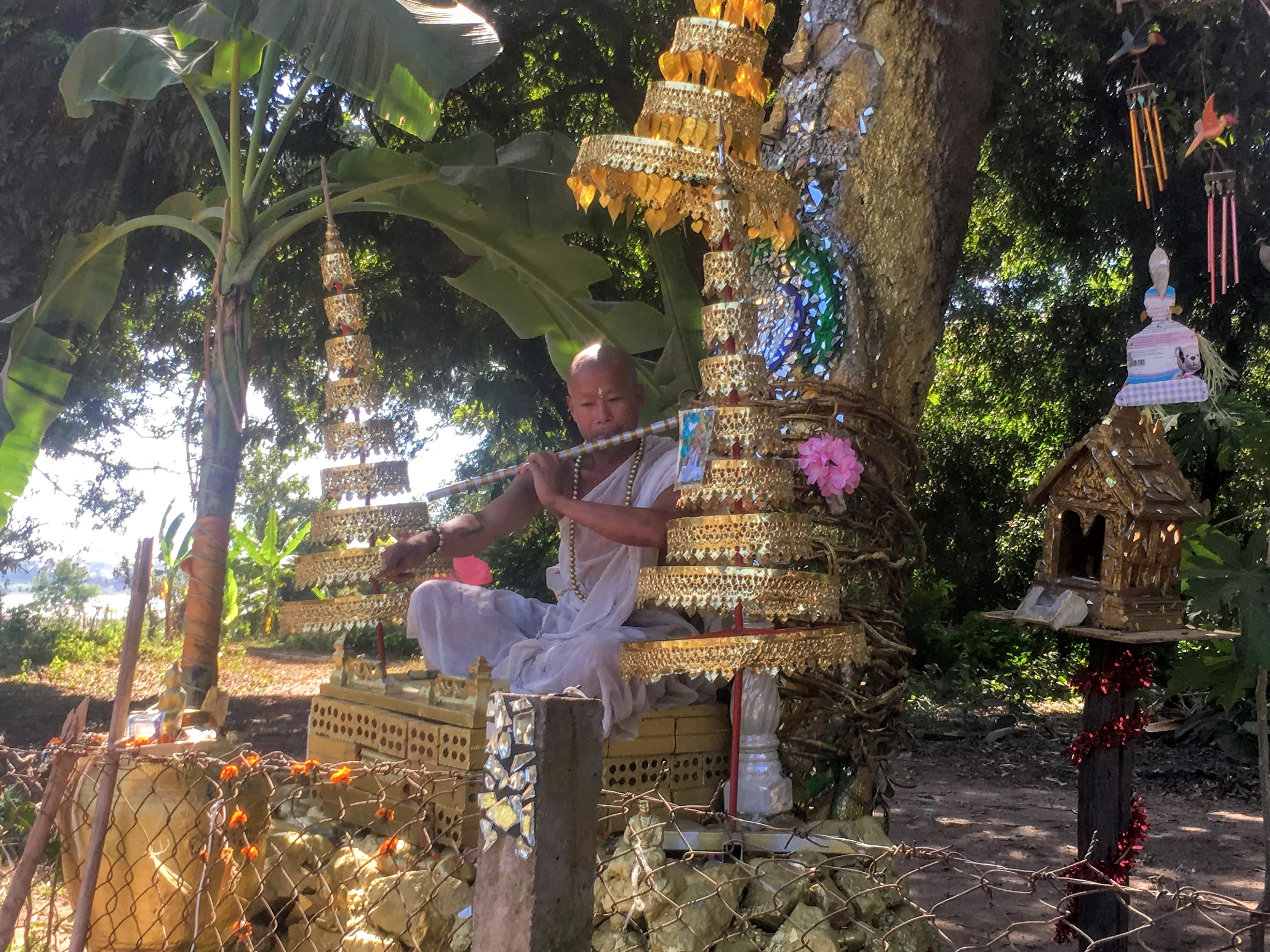 buddha park in vientiane in Laos