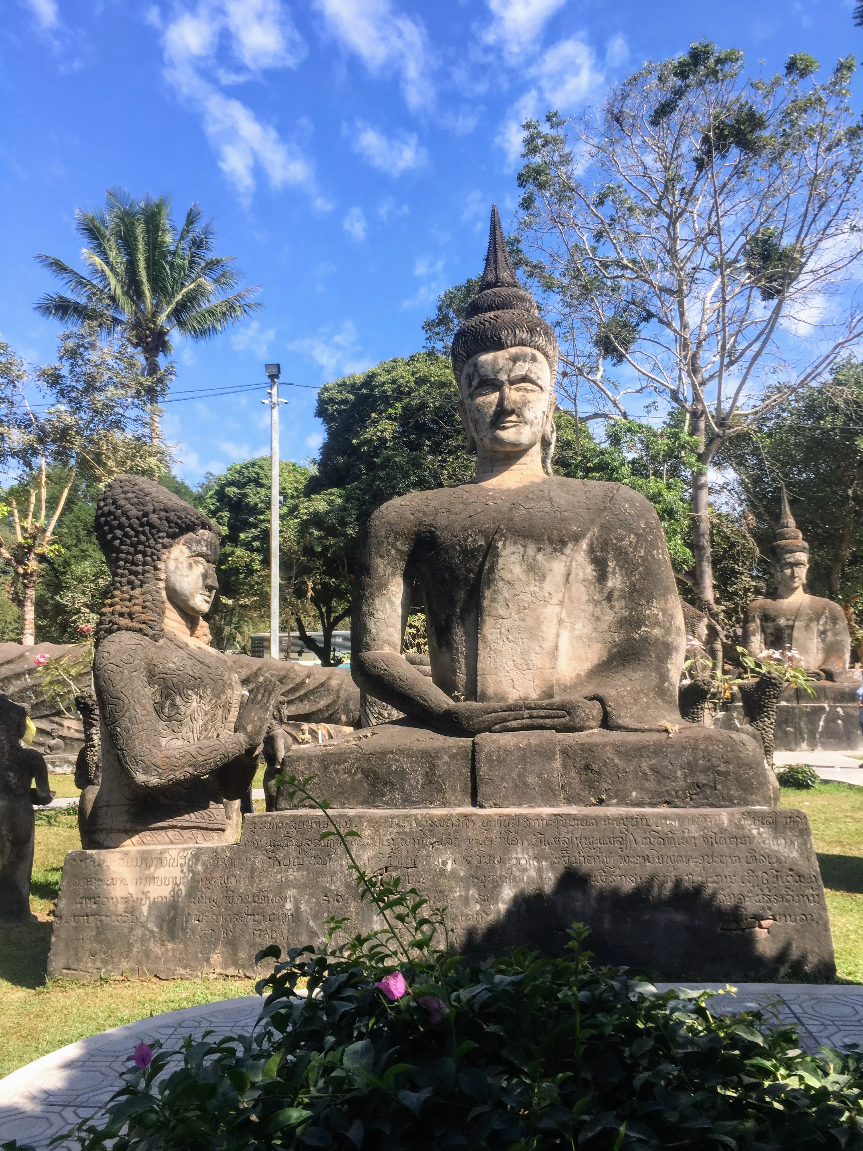 buddha park in vientiane