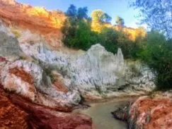 Fairy Stream in Muine in Vietnam