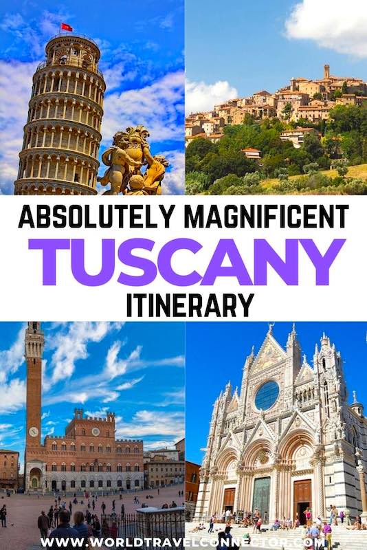 Best Tuscany Road Trip Itinerary 