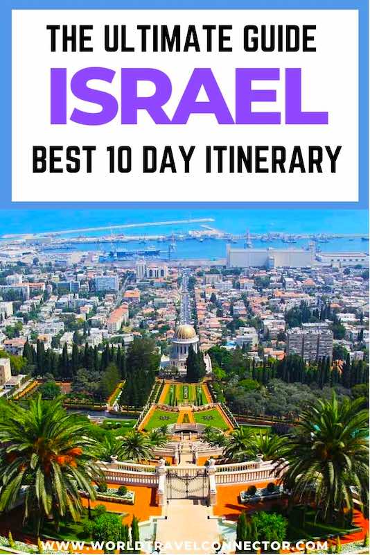 tour israel 10 dias