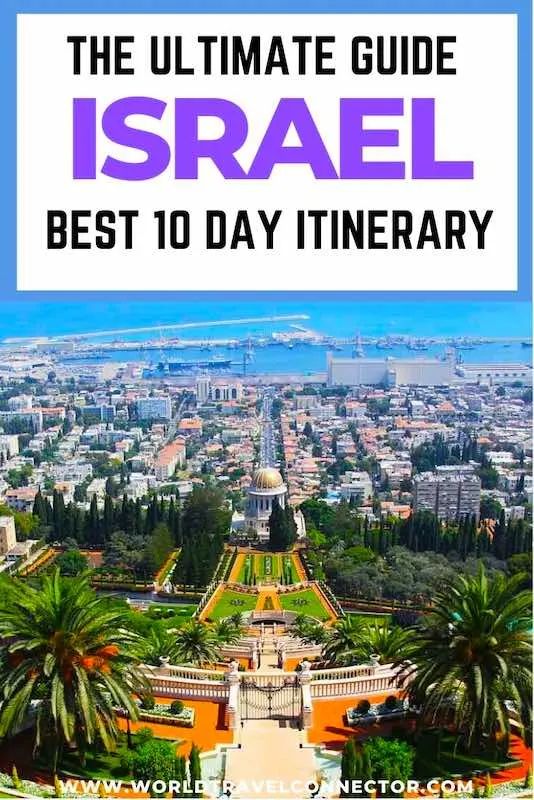 Best 10 Day Israel Itinerary 