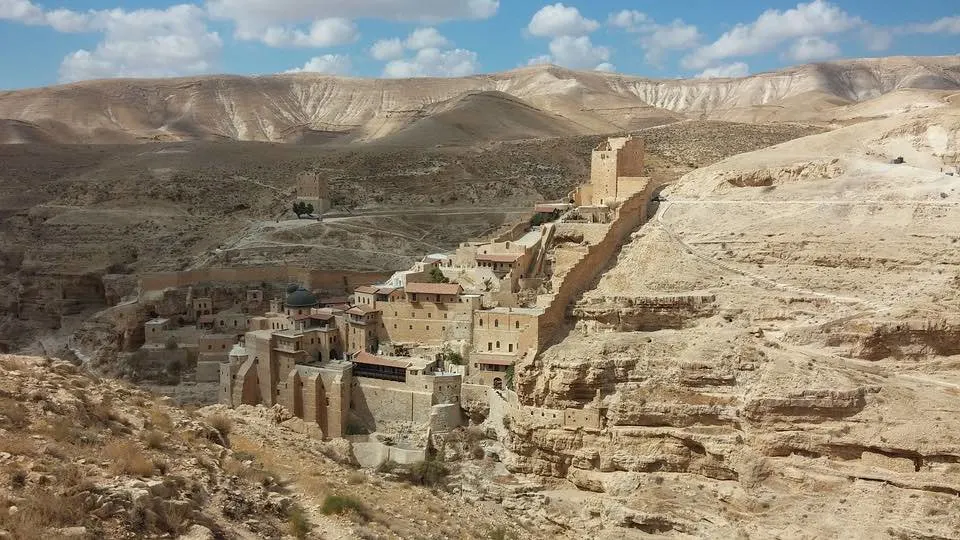 Mara Saba monastery is a must see on a 10 day Israel itinerary 