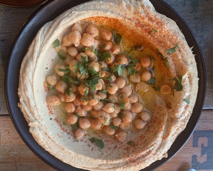 Hummus is a popular Israeli food
