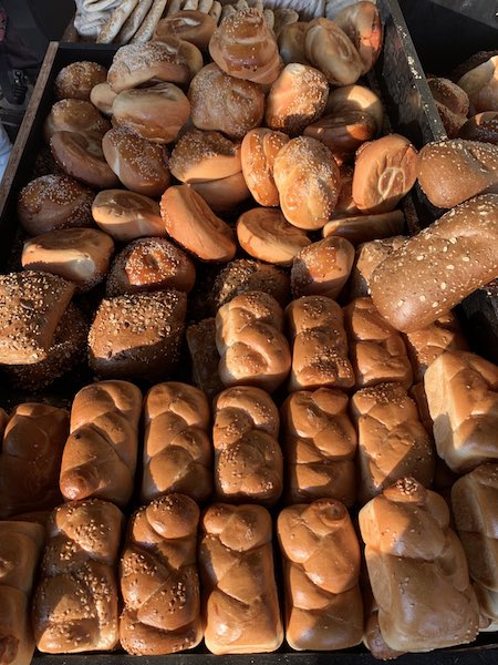 Challah bread in Israel is popular food in Israel