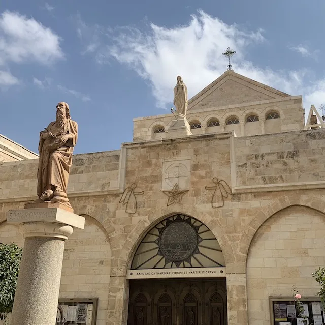 The Church of St Catherine in Bethlehem is one of the most popular holy sites in Israel