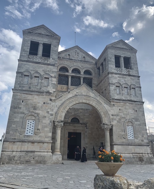 The Church of the Transfiguration on the Mount Tabor is one of the most popular holy sites in Israel