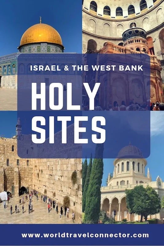 Holy sites in Israel and the West Bank