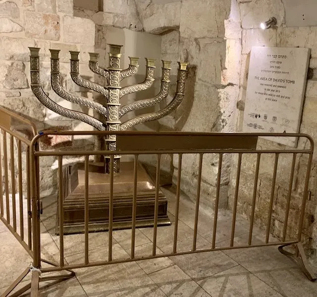 Tomb of King David in Jerusalem is a Jewish holy place of worship and one of the most popular holy sites in Israel.