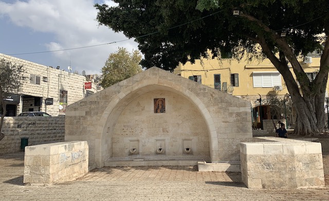 The Mary's Well in Nazareth is one of the most popular holy sites in Israel