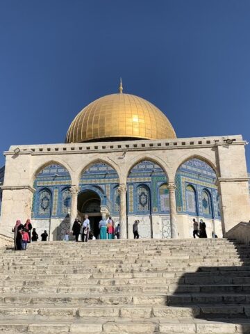 Temple Mount is one of holy sites in Jerusalem