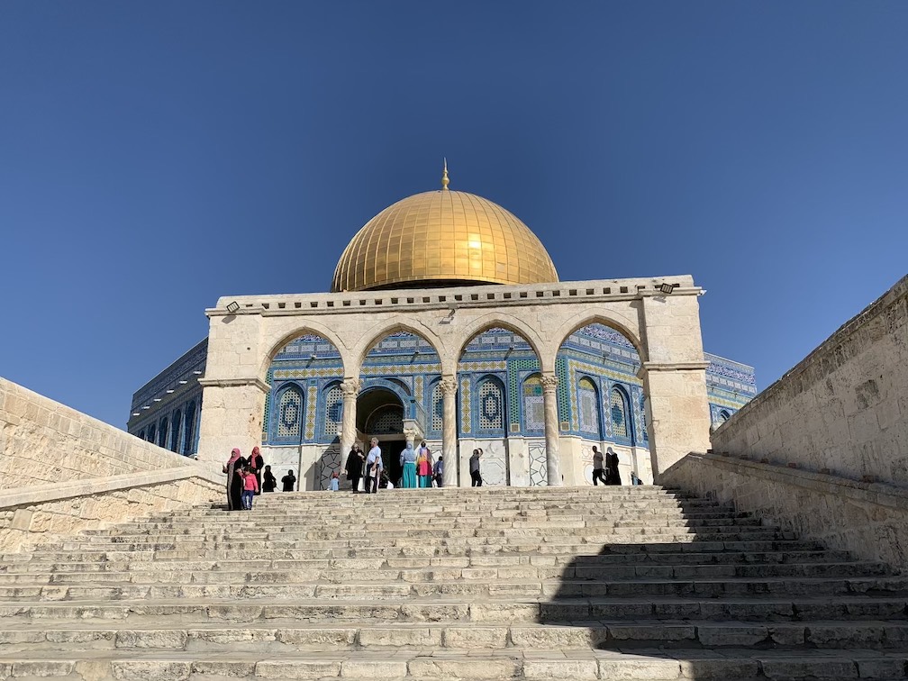 Temple Mount is one of holy sites in Jerusalem