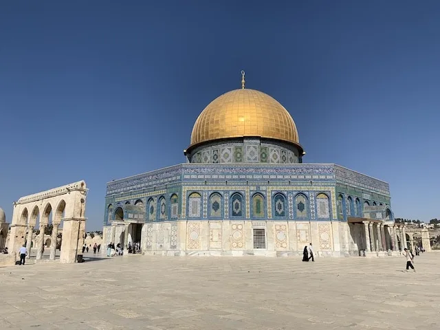 The Temple Mount in Jerusalem is one of the most popular holy sites in Israel.