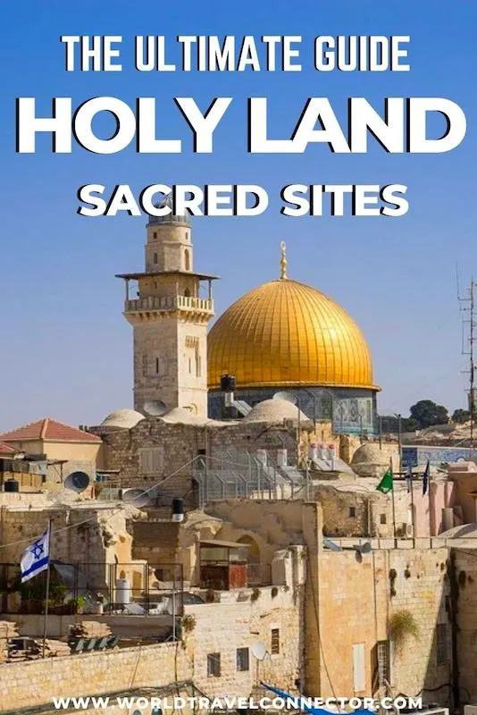 Famous holy sites in Israel