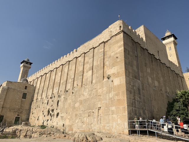 TOMBS OF THE PATRIARCHS AND MATRIARCHS in Hebron is one of the most popular holy sites in Israel