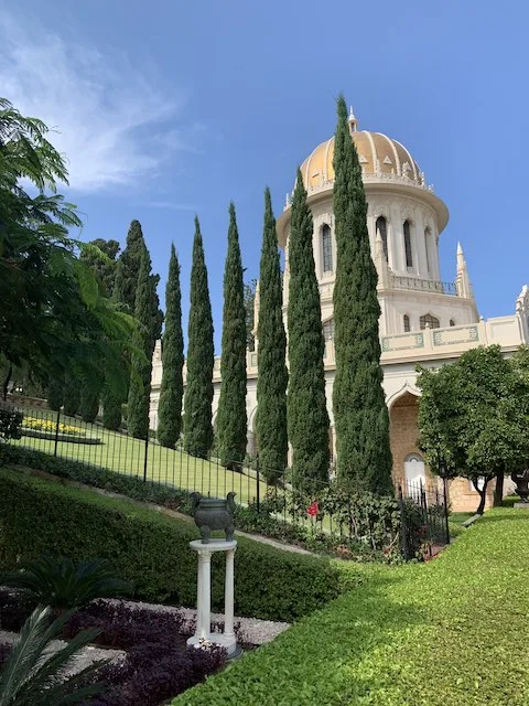 The Shrine of the Bab is one of holy places in Israel