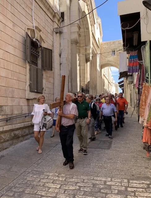 Via Dolorosa is among the most important holy sites in Israel 