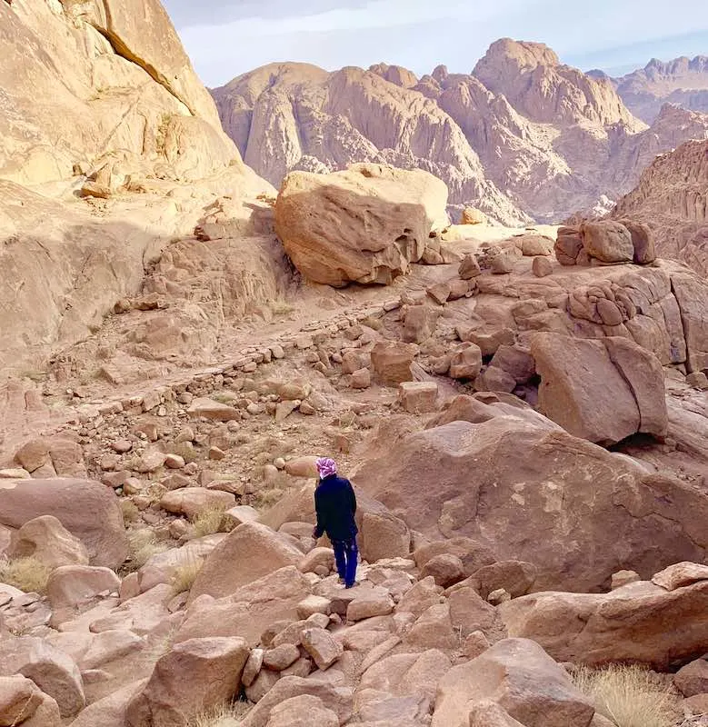 Climbing Mount Sinai in Egypt is one of the best things to do in Egypt 