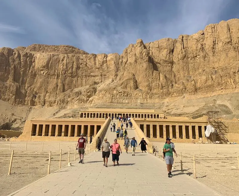 30 Must-See Famous Landmarks in Egypt (2023) 29 Mortuary Temple of Hatshepsut is one Egypt landmarks to see