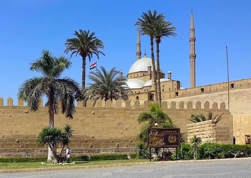 Cairo Citadel is a famous landmark of Egypt