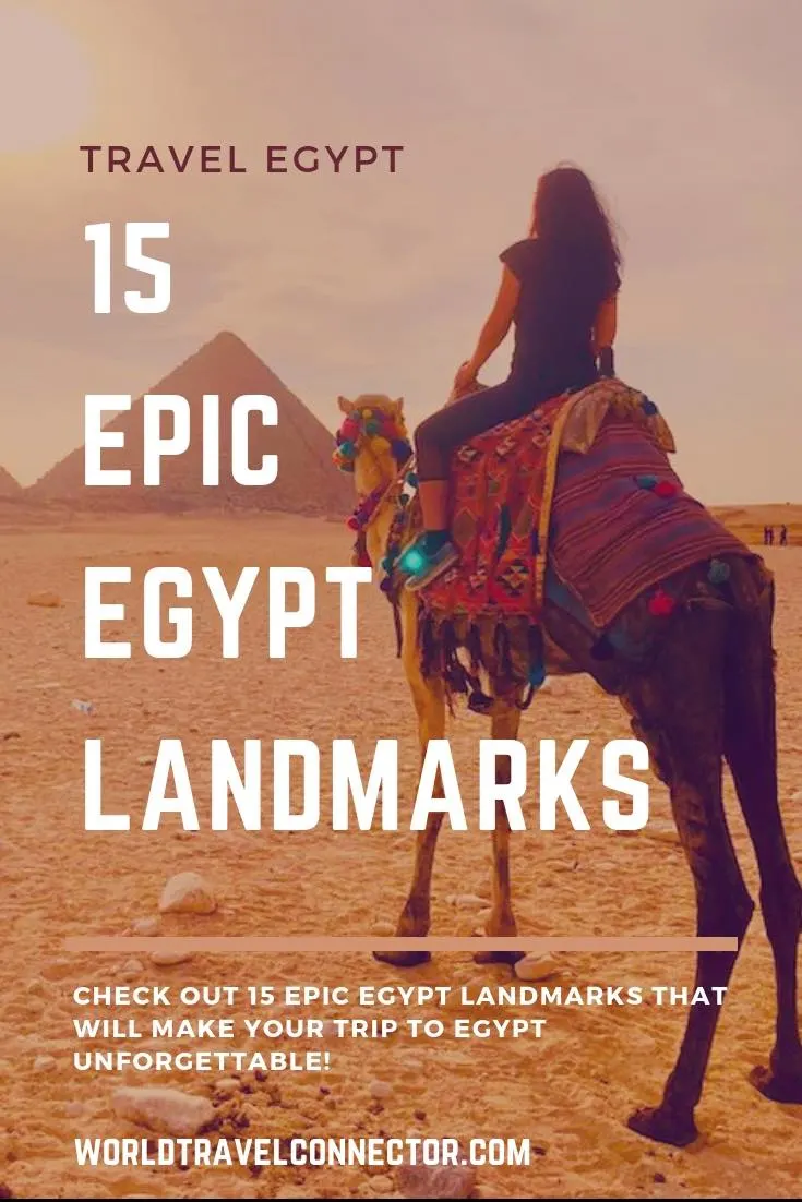 15 famous Egypt lamdmarks of the ultimate Egypt bucket list