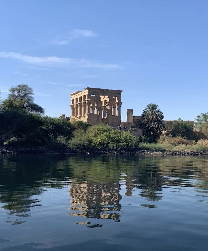 the Philae temple is one of famous Egypt landmarks and should be on everyone's Egypt bucket list  according to WorldTravelConnector.com I Egypt Landmarks I famous landmarks in Egypt I Ancient Egyptian landmarks I Landmarks in Egypt I Egyptian monuments I Places in ancient Egypt I Egypt Famous Landmarks