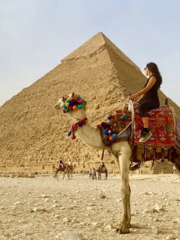 The Pyramids of Giza is one of Egypt landmarks