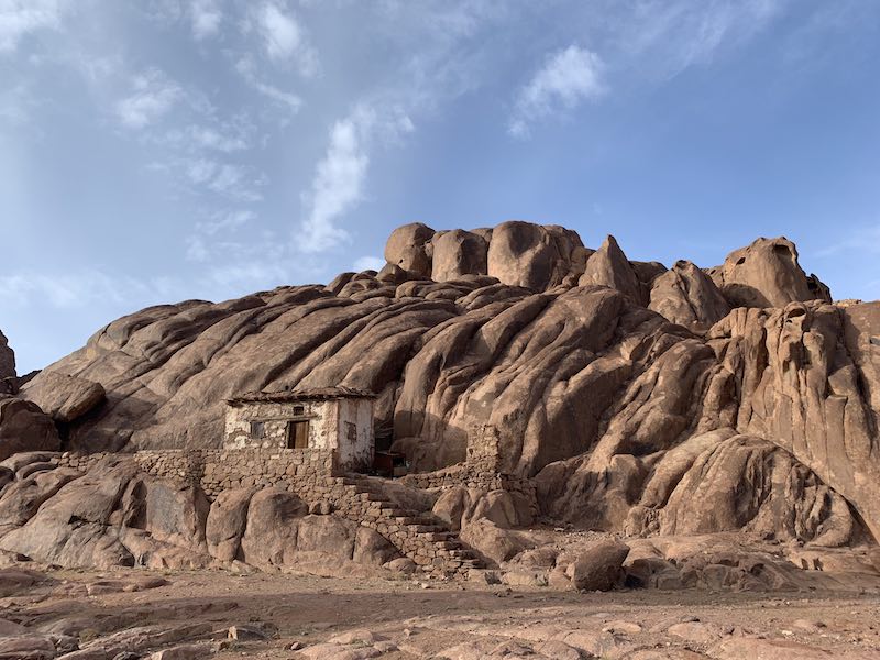 Climbing Mount Sinai in Egypt 